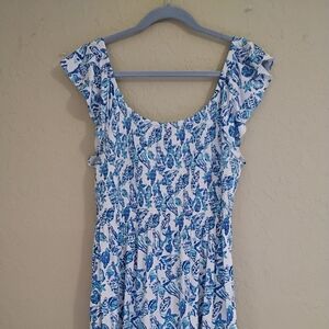 Lilly Pulitzer Jilly Smocked Dress - Size Large